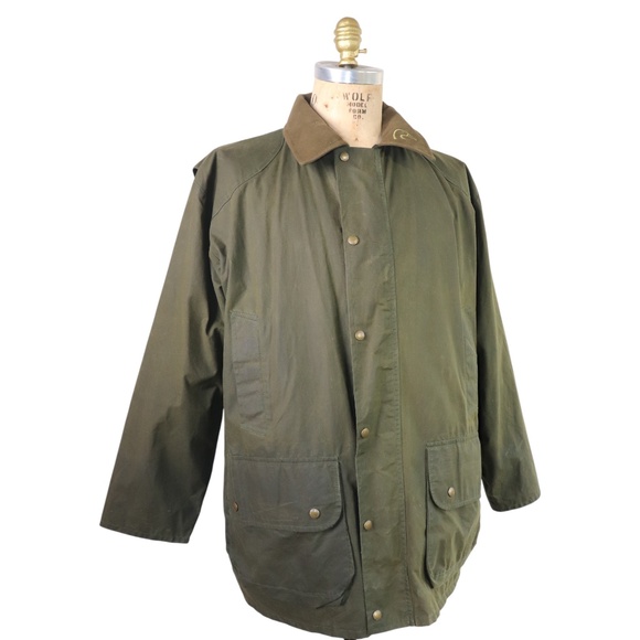 Vintage Lewis Creek Ducks Unlimited Collection Waxed Cotton Field Jacket - Picture 1 of 16